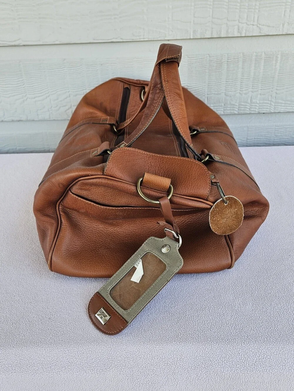 TICA brown leather
